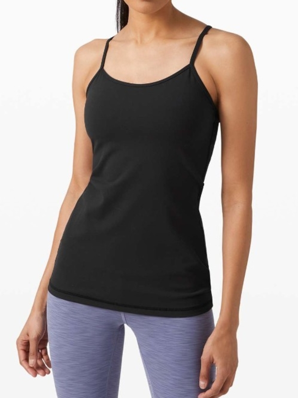Lululemon Power Y Everluxe , Black, Sz 8.
